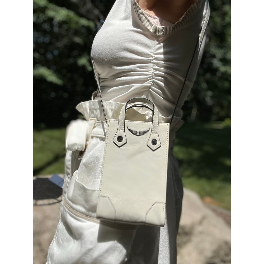 ZADIG & VOLTAIRE Vintage Effect Sunny Pouch Crossbody Bag